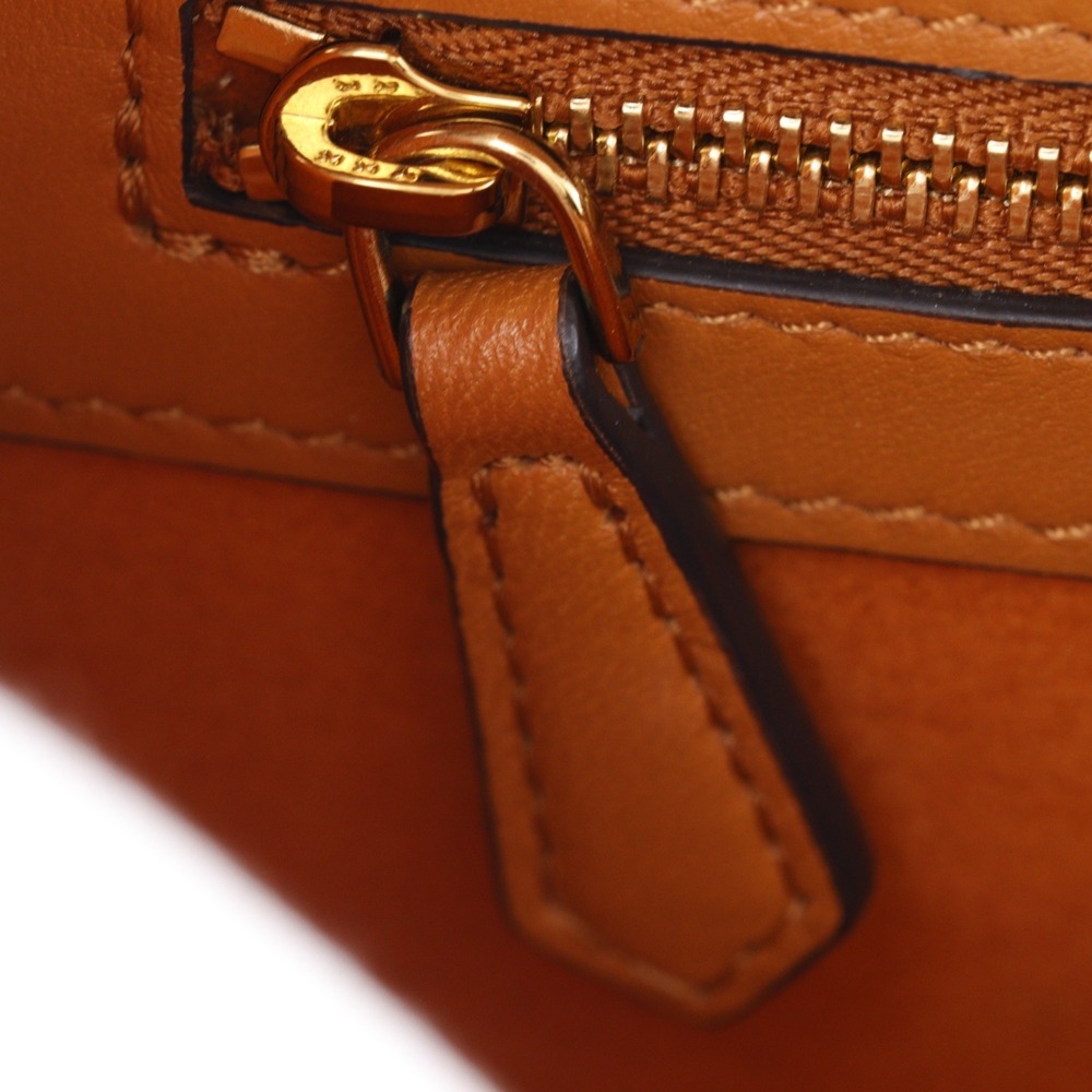 MCM Patricia Shoulder Bag, Visetos Pattern, PVC, Brown, Flap, Women's. - Picture 15 of 16